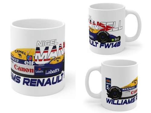 Tazza nigel mansell - nigel, williams