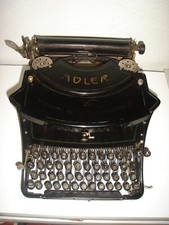 MACCHINA DA SCRIVERE  ANTICA - D'EPOCA  ADLER MOD. 15 ANNO 1911