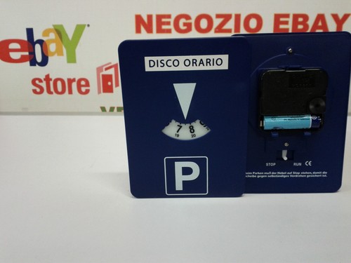 Disco orario elettronico - orario,
