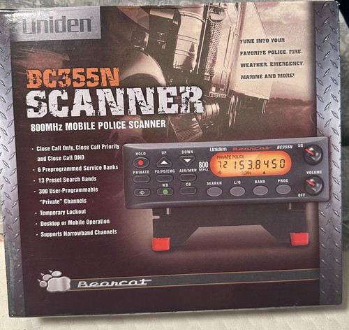 Uniden bearcat bc355n scanner - uniden,