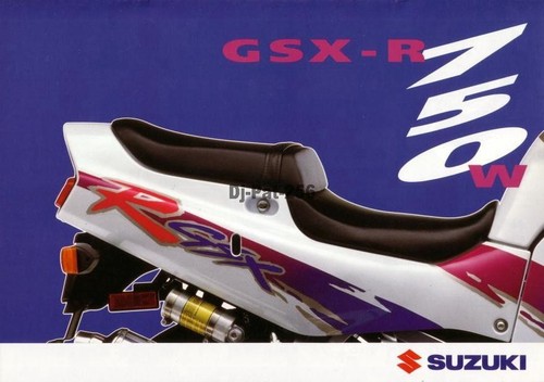 Brochure suzuki gsx 750 - suzuki, w