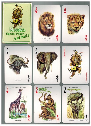 Special poker animals - special, mazzo