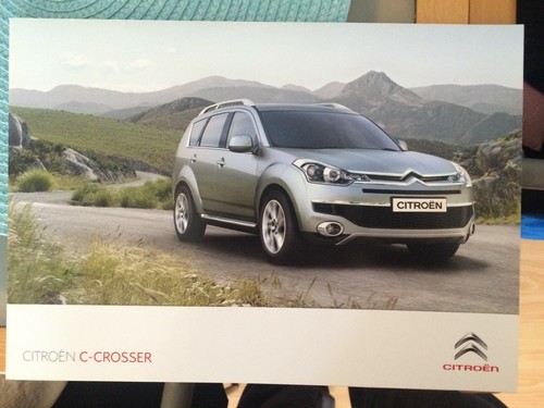Brochure depliant citroen - depliant,