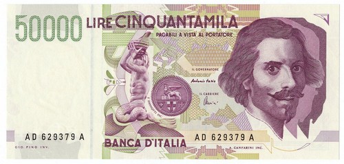 50000 lire gian lorenzo - 50000,