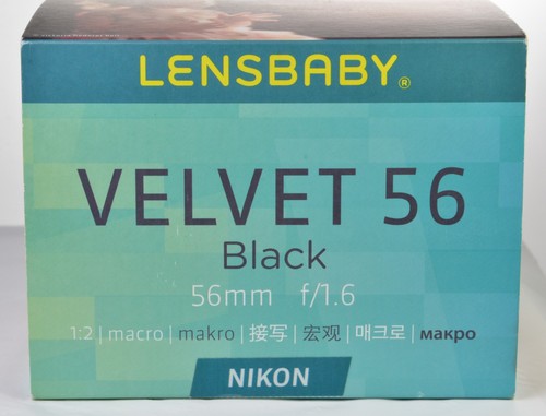 Lensbaby velvet f - 56, f/1.6