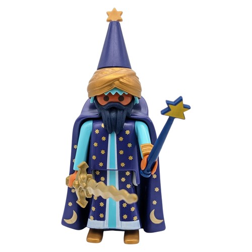 Playmobil personaggio mago - , blu