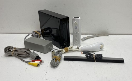 Nintendo wii console black - nintendo,