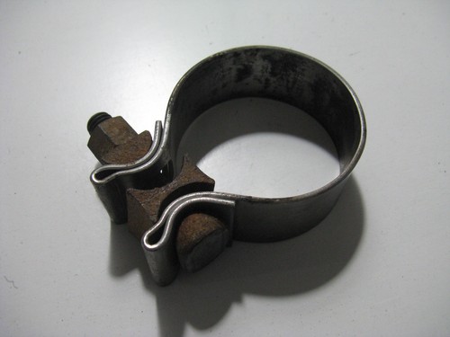 Fascetta collettore scarico - collettore,