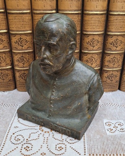 Busto padre bento bronzo - padre,