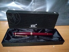Montblanc Meisterstuck Penna Roller  Made in Germany Bordeaux Burgundy Sfera