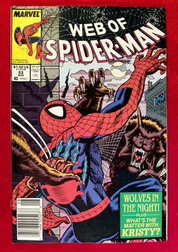 1989 web spider man 53 - web, of