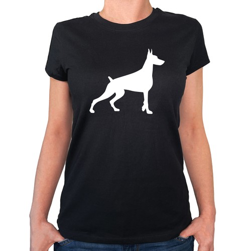 Shirt donna dobermann - t-shirt,