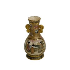 Hozan Japanese Satsuma Painted