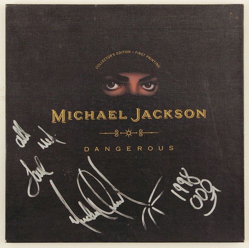 Michael jackson signed - michael,