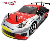 AUTO DRIFT ELETTRICA BRUSHLESS SENSORLESS RADIO 2.4GHZ LIPO 1:10 RTR 4WD ON ROAD