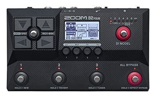 Zoom four bass - zoom, processore