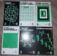 Lotto di 6 libri : Matematica