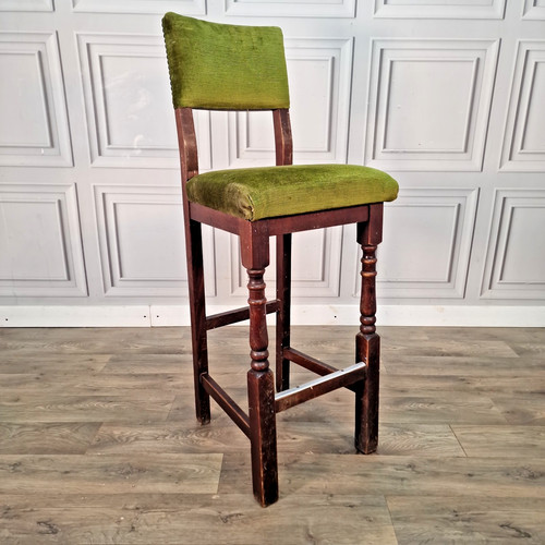 Sedia sgabello alto vintage - ,