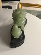 vintage scultura cinese giada