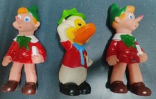 Lotto 3 Pupazzi In Gomma