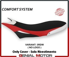Rivestimento sella Orlando Comfort Rosso-Bianco DUCATI HYPERMOTARD 950 2019>2021