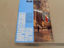 DEPLIANT VINTAGE INSEGNE PUBBLICITARIE STAGNI SOGGETTI FIAT 2300 850 ALEMAGNA