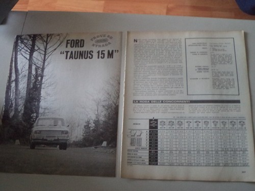 Prova quattroruote 1967 - quattroruote, ford