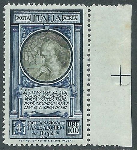1932 regno posta - regno, aerea