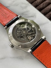 Orologio AGELOCER originale Schwarzwald lunetta ceramica scheletro corsa automatico