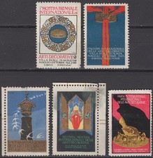 EI1578 Poster Francobollo Italia: Esposizione di Arti Decorative - Monza 1927