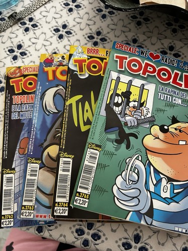 Disney topolino 2762 2765 - n., 2762-2765