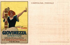 TORINO - MANCA - Aperitivo GIOVINEZZA - Fascismo - Pubblicitaria - PU558