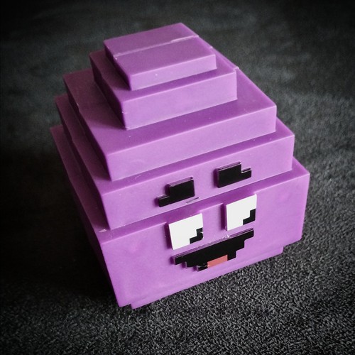 Mcdonald purple grimace uovo - purple,