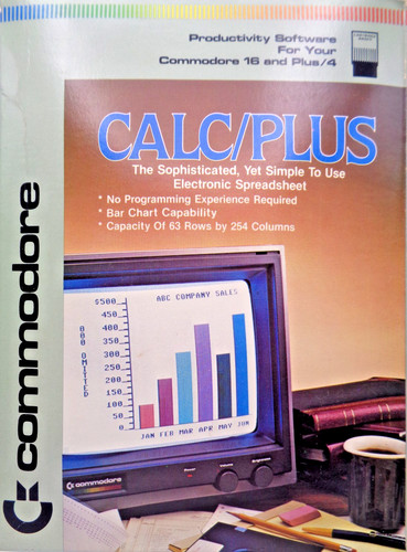 Commodore calc plus - commodore, 16/+4