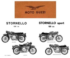 CD Manuale Officina Smontaggio Controllo MOTO GUZZI STORNELLO 125 -125 SPORT 62*