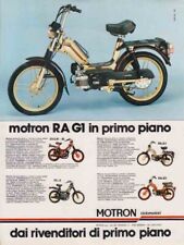 advertising Pubblicità MOTO MOTROM RA GI 50-1979-CICLOMOTORI ITALIANI EPOCA