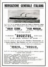 PUBBLICITA' 1927 NAVIGAZIONE