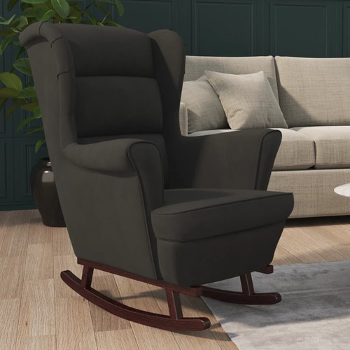 Vidaxl sedia dondolo - vidaxl, con