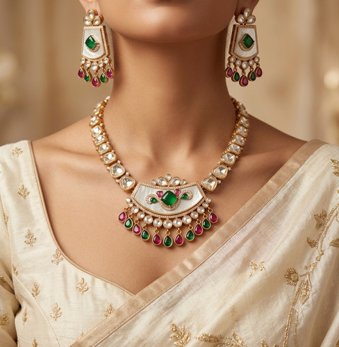 Set collana polki - set,