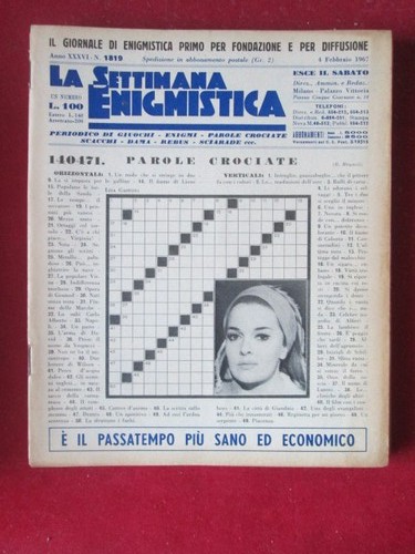 Settimana enigmistica 1819 - enigmistica,