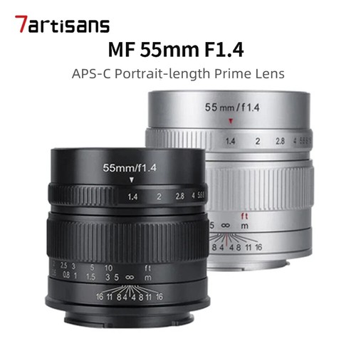 7artisans 55mm aps c - 55mm, aps-c