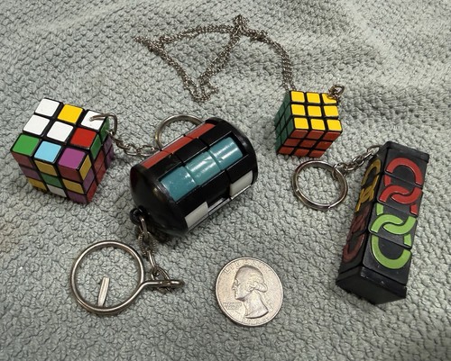 Lot vintage key chain - key, mini