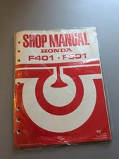 New Genuine Honda Tiller Shop Manual F401 F501 KO6173300