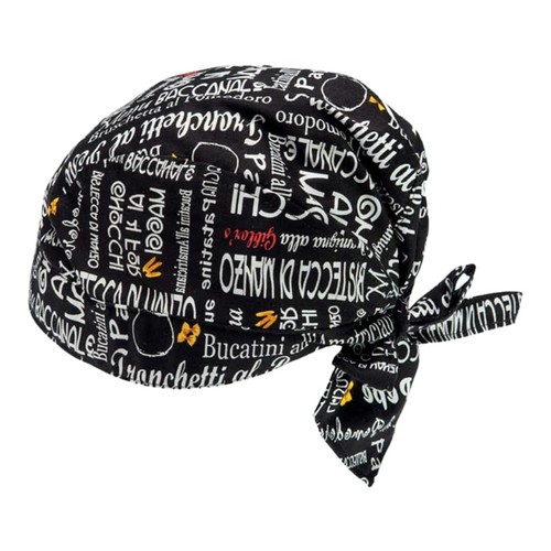 Bandana cuoco unisex menu - bandana,