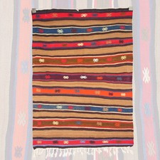 Kilim fatto mano righe - fatto, a