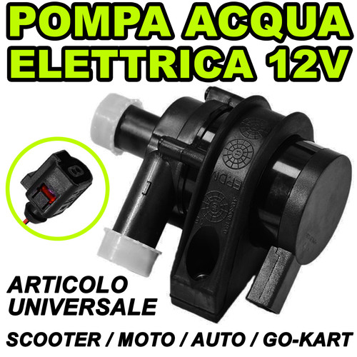 Pompa acqua con - acqua, connettore