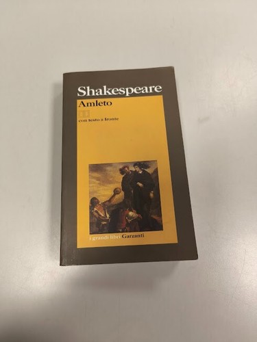Libro shakespeare amleto - shakespeare,