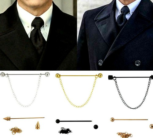 Collana uomo spilla cravatta - collana,
