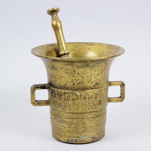 Antico mortaio bronzo - in,