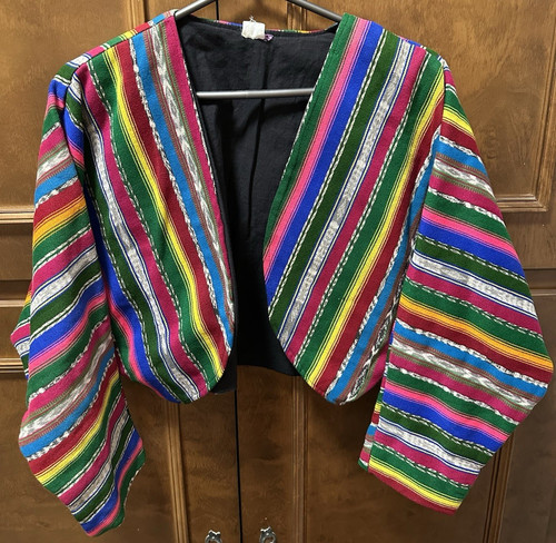 Giacca bolero guatemalteca